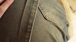 Asian Woman Is Shy Before Having Sex After School