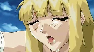 Hentai blonde penetrated with huge cock