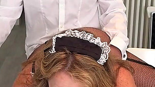 The Bad Butler Fucks the Slutty Maid