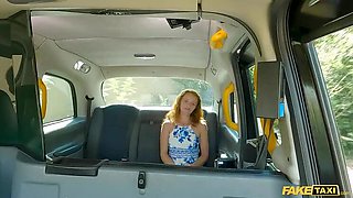 Petite Czech Redhead Lucianna Lucci Gets Fast Hardcore Fuck in Fake Taxi After Cheating Husband