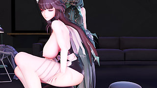 Mmd Brave Girls-rollin', Couple Dance, Korean Dance, Lingerie, Striptease