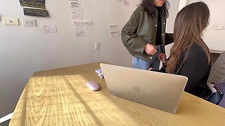 My Secretary Shakes Her Ass and Lets Me Grab Her Butt