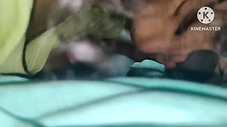 Hot Indian Aunty Takes Cum in Mouth - Desi Telugu Sex Scene