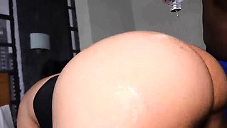 thick booty mexican Veronica gets fucked by bbc