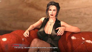 Nerdy girl loves some anime hentai action with Chinese models