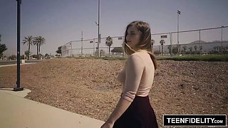 TEENFIDELITY First Timer Gets Creampied