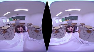 Japanese School Girl Gives You A Special Gift - Asian Pov Blowjob