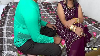 Desi Pari And Big Naturals - Fucked By Jija On Didi Birthday With Clear Hindi Audio