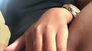 Beautiful African Girl Fingering Creamy Pussy...