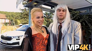 Vip4k. babe is pounded by magician who makes her husband into cuckold