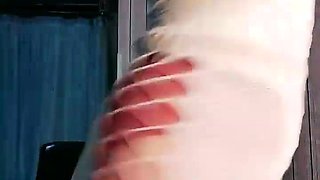 Adorable Japanese teen Izumi Koizumis pussy toyed until