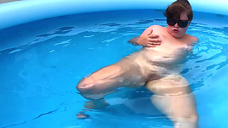 POV: Pool Creeper Caught! Anal Devore