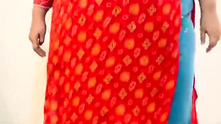 Indian Desi Girl Training in Front of Step Brother