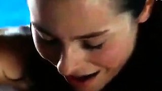 Sexy brunette teen outdoor masturbation