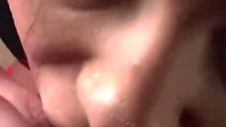 Stunning brunette babe gets anally fucked by a monster prick