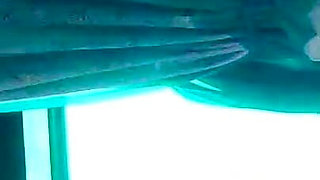 Chu Married Woman Training Mayu No73 Aquarium Exposure Date in a Nude Sheer Dress