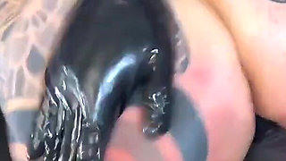 Switchy Rubber Threesome on the Bench
