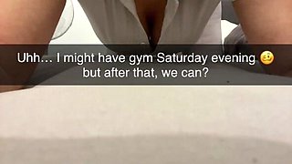 Gym Instructor Stretches Out Wife and Makes Her Cheat on Her Husband on Snapchat