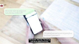 Ivey Passion's couple swap porn by DIRTY DATING STORIES