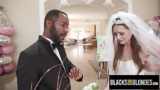 GANGBANGING The Bride On Her Wedding Day! - BlacksOnBlondes