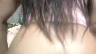 Slut Wife Deep Throat Blow Job and Creampied Missionary