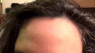 Chubby American Mature Sucking Toy And Playing Solo