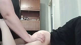 Skinny Girlfriend Gets Hard Fuck with Big Strapon - Lesbian Passion