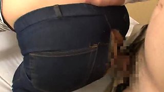 Big Butt Japanese Babe Emiri Momota Gets Pants Ripped - Outdoor Creampie Sex!