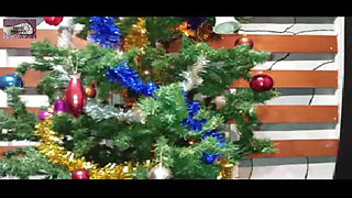 Stepmother Christmas' Feet While Riding Christmas Tree 2025