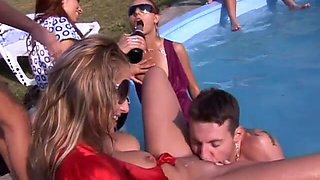 Babes feast on monster dicks