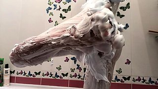 Lewd amateur brunette teen meg davis webcam masturbation