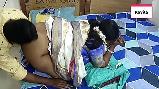 Kavita Tamil Aunty Hot Desi Fuck - Ass Licking, Pussy Eating, and Close-Up Sex