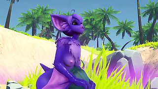 Getting Spit Roasted by Futa Monster Girls (sapphire Safari V.24 Animation)