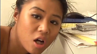 cumming on my asian doctors face