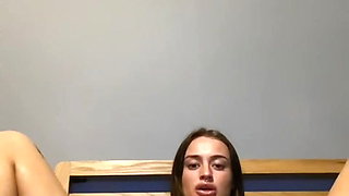 Horny Emo Slut Fucks Herself Until She Cums