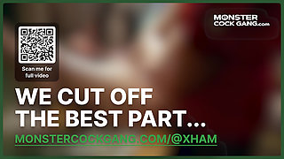 MONSTER COCK GANG: Group Orgy With Hot Wife