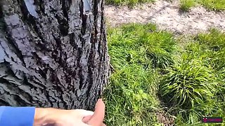 Amateur REDHEAD MILF Roleplay with Stranger Outdoor Blowjob and Cumshot Compilation