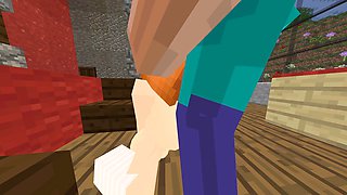 Fabulous manga porn animation featuring Minecraft Jenny and Xhatihentai