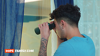 Sexy Latina MILF Brandy Salazar gets thick stepson's cock her juicy slutty cunt