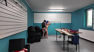 Even More Rough Strap on Fuck