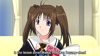 Hot Step Mom Fucks Daughter's Best Friend - Uncensored Hentai Sex