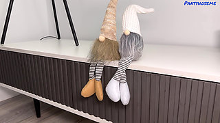 Small Tit Blonde Gets Her Skirt Pulled for a Good Fucking at the Office