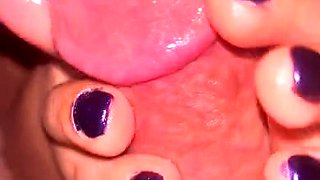 Fetish POV blowjob and handjob from horny slut