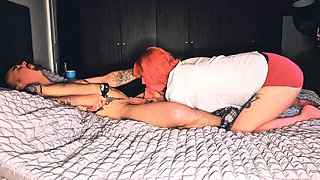 Female orgasm, perfect boobs, cum dripping pussy