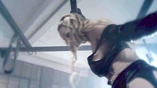 Beauty Paige Ashley's rubber latex smut