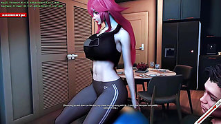 Animated Aphrodite: Big Tits in Motion - 3D Hentai Animation