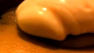 Amazing Babe fucks her juicy pussy with dildo