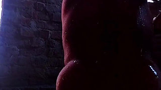 Me pissing and bathing at my village house