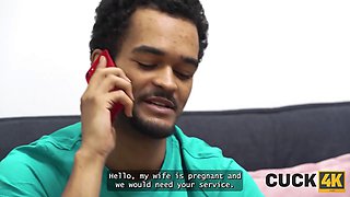 Cuck4k. preggie gorgeous czech likes her spouse but fucks a stranger