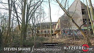 Steven Shame is exploring the abandoned former hospital, and remembers a hot fuck scene where Bodo nailed Czech teen Megan Venturi. - Hitzefrei